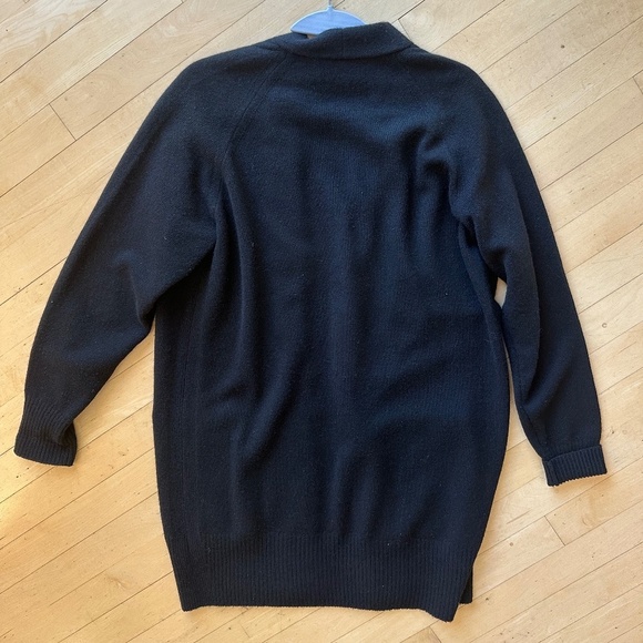 VINCE. Black Cashmere open front cardigan, S, GL1011 - Picture 7 of 7